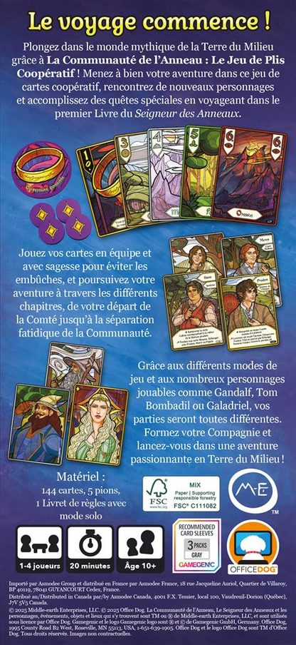 La Communauté de l·Anneau : Jeu de Plis Coopératif