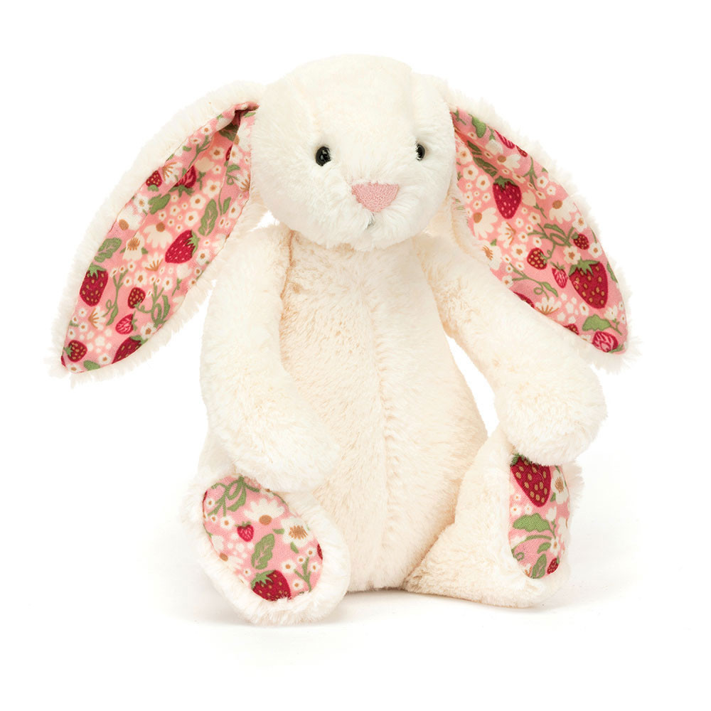 Blossom Cream Bunny 'Berry' Little - 18cm x 9cm x 8cm