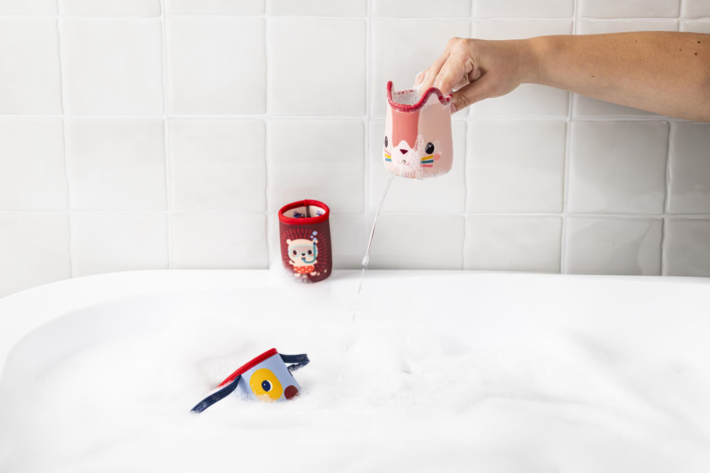 Jules 3 Gobelets de bain