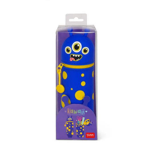 2-IN-1 SILICONE PENCIL CASE - KAWAII - MONSTER