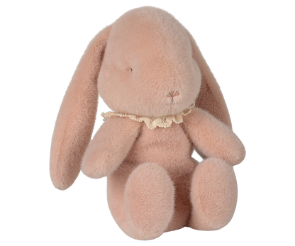 Œuf de Pâques avec lapin bunny - Rose poudre