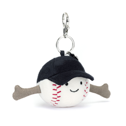 Amuseables Sports Baseball Bag Charm - 12cm x 6cm x 6cm
