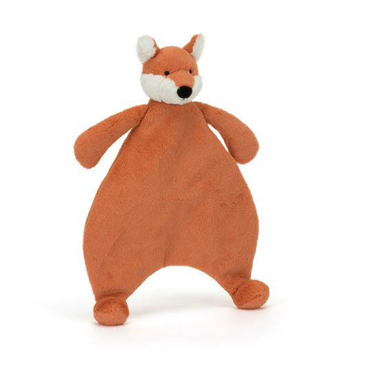 Bashful Fox Cub Comforter - 27cm x 20cm x 7cm