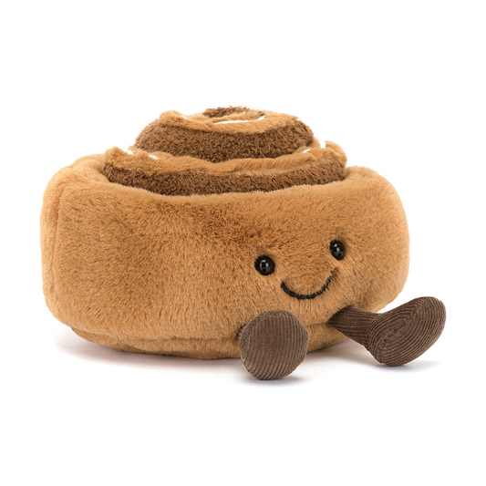 Amuseables Cinnamon Bun - 10cm x 13cm x 11cm