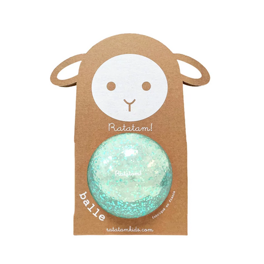 Ballon mouton bulle 10 cm - Bleu