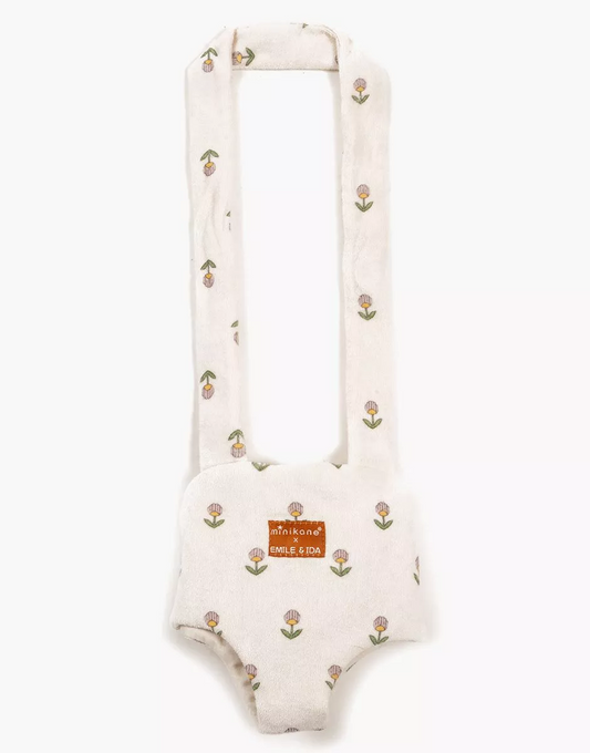 Porte poupée en éponge Fleurs douces Emile & Ida