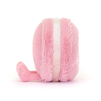 Amuseables Mia Macaron (Framboise) - 12cm x 10cm x 5cm