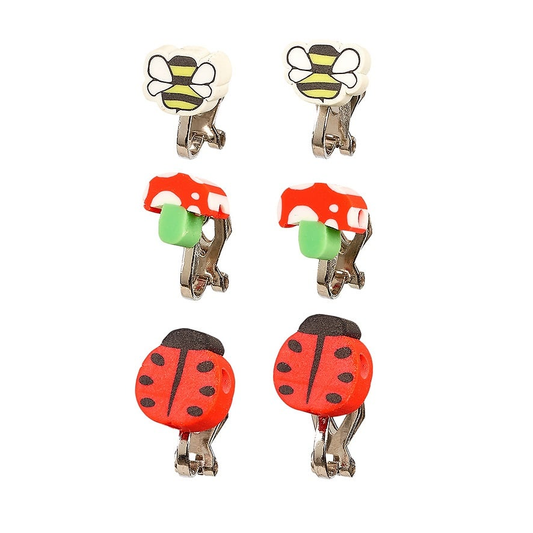 Boucles d'oreille à clips Hasse