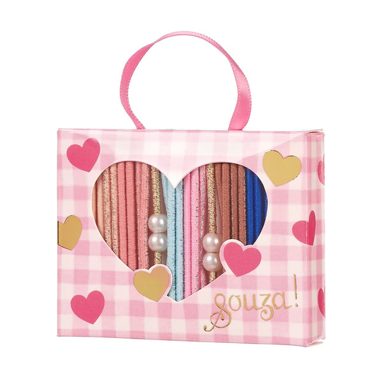 Élastiques à cheveux Lente roses