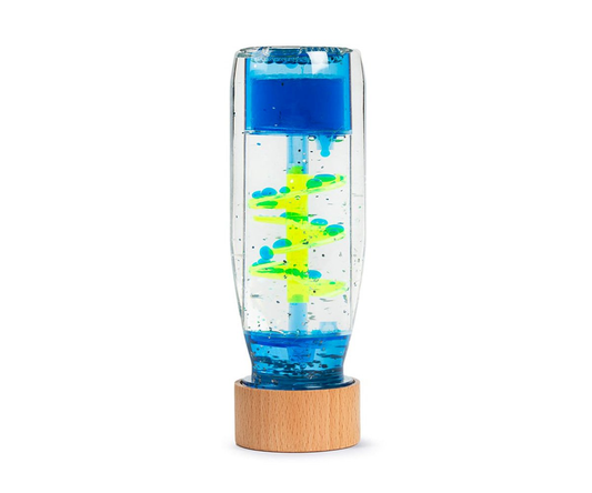 PETIT BOUM MOVE BOTTLE SPIRAL BLUE