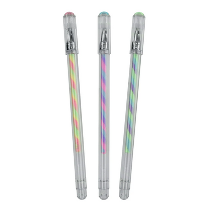 3 STYLOS À ENCRE GEL MULTICOL. - TWIST_KIT - MULTICOLOR