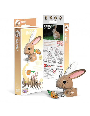 Eugy 3D Modèle: ANIMAL DE FERME Lapin