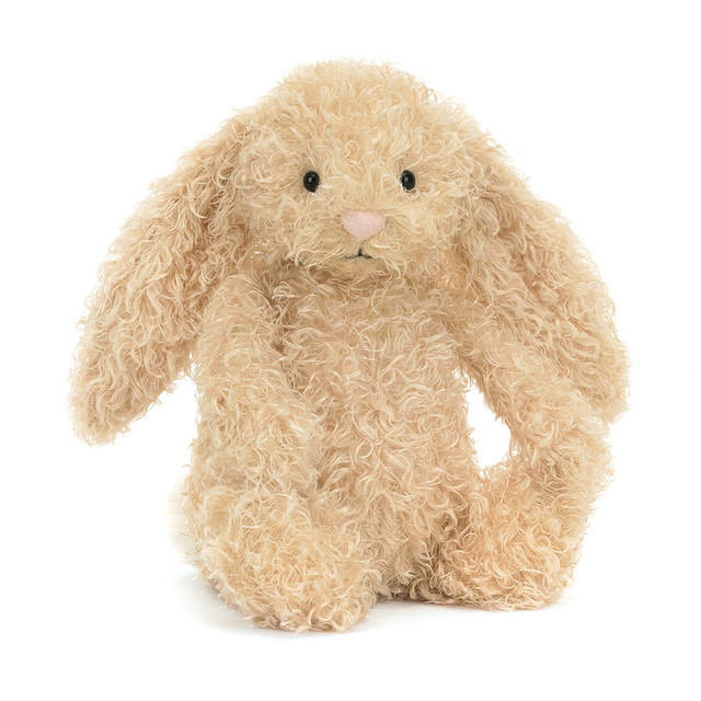 Bashful Luxe Bunny Curly Original - 31cm x 12cm x 9cm