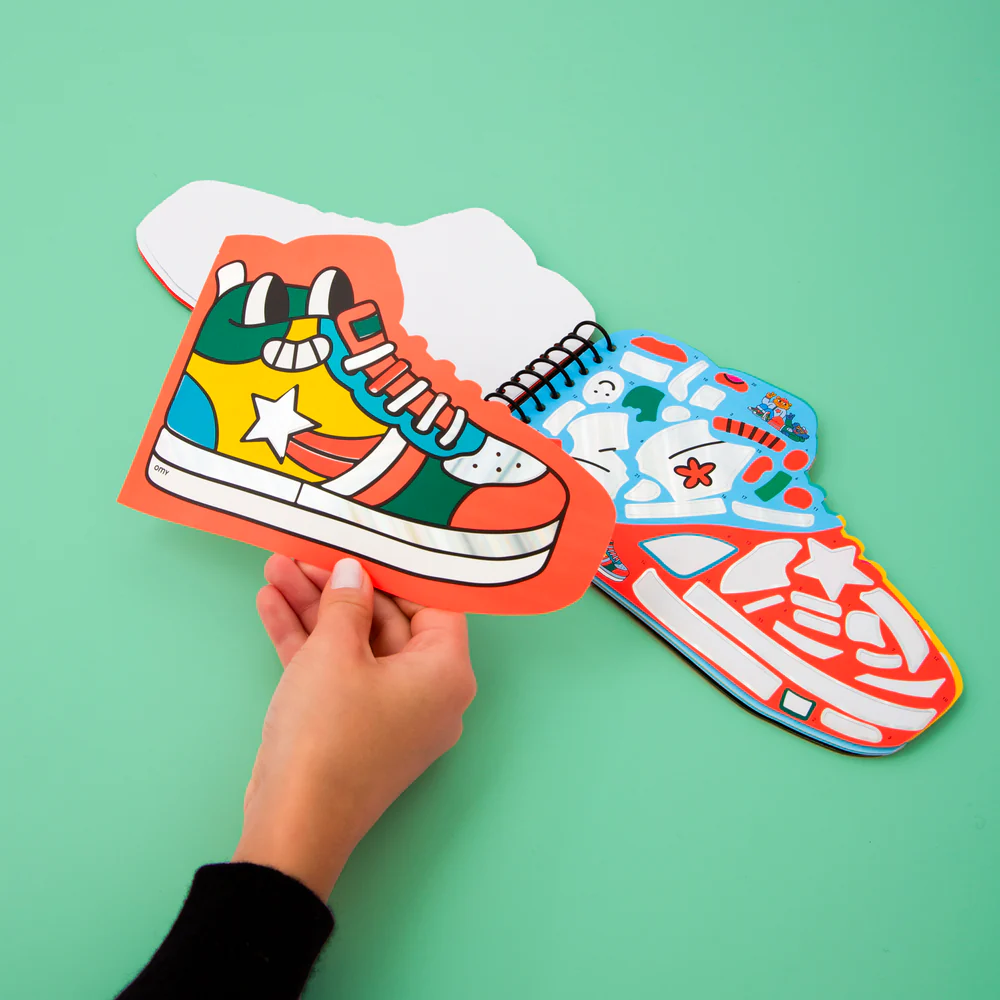 CARNET D'ACTIVITES STICKERS STREET OMY