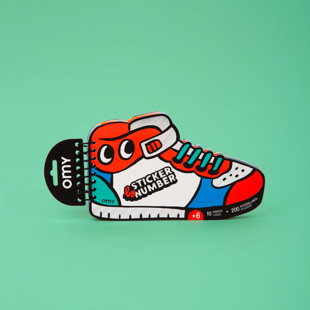 CARNET D'ACTIVITES STICKERS STREET OMY