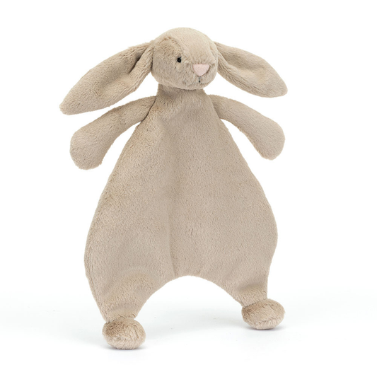 Bashful Beige Bunny Comforter - 27cm x 20cm x 7cm