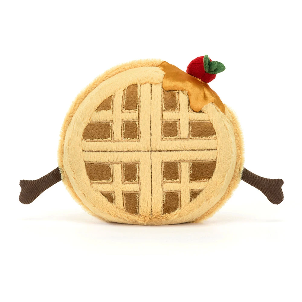 Amuseables Rene Waffle - 14cm x 15cm x 7cm