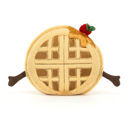 Amuseables Rene Waffle - 14cm x 15cm x 7cm