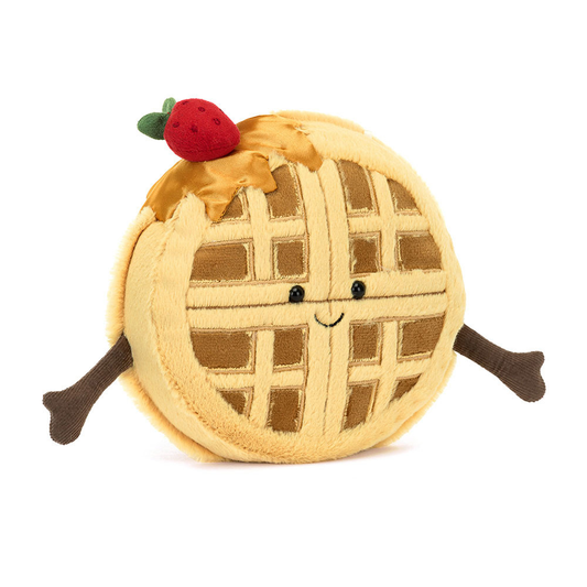 Amuseables Rene Waffle - 14cm x 15cm x 7cm