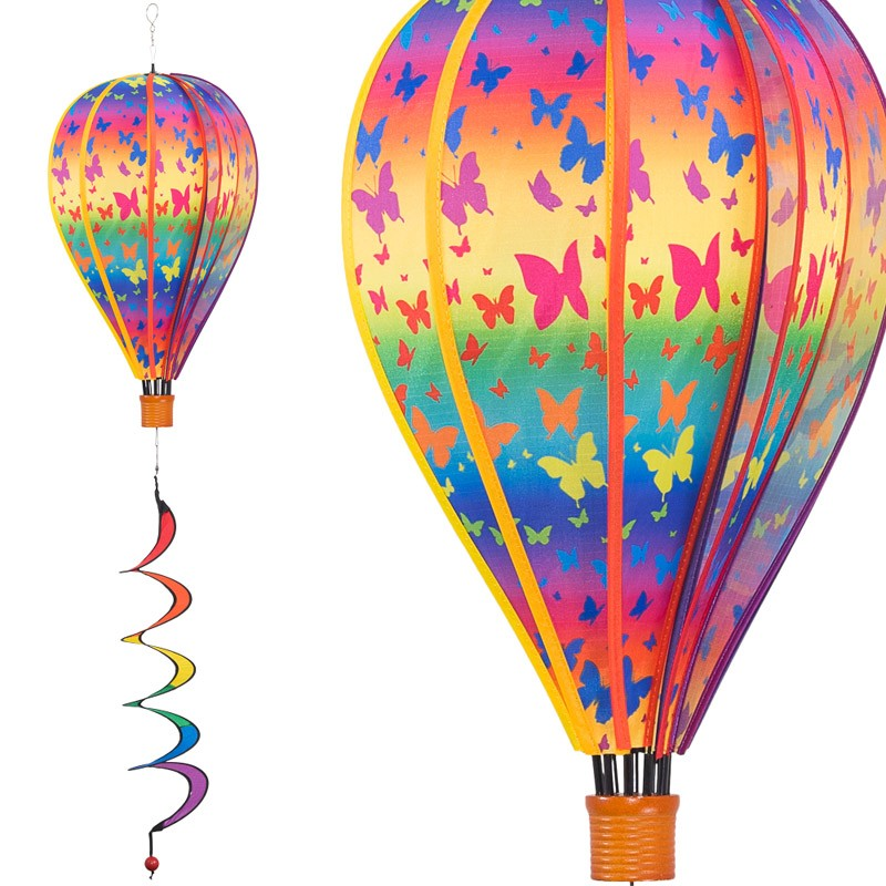 Montgolfière grande papillon