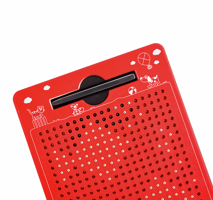 Petite tablette magnétique rouge