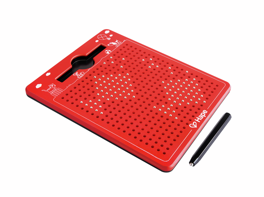Petite tablette magnétique rouge