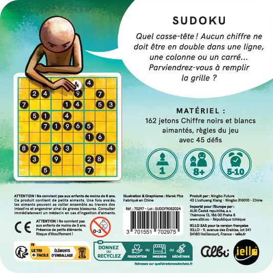 Iello - Magnétique : Sudoku