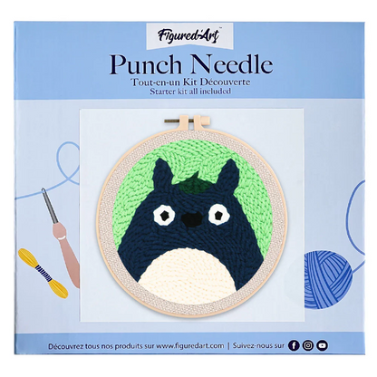 Punch needle Figured'Art - "TETE DE CHINCHILLA"