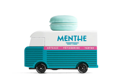 Candycar Vans: MACARON VAN Bleu