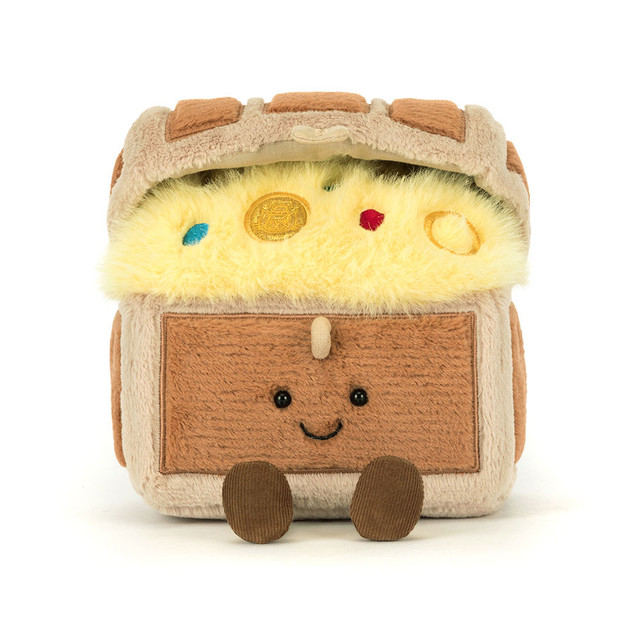 Amuseables Treasure Chest - 19cm x 17cm x 11cm