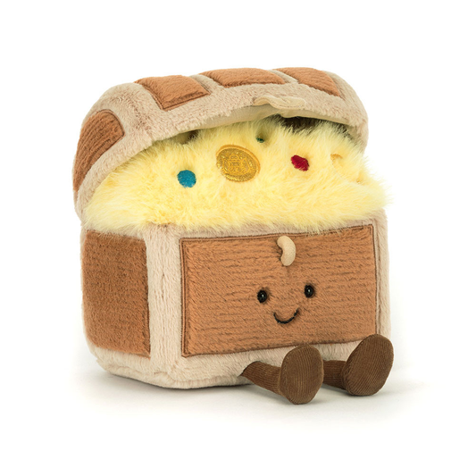 Amuseables Treasure Chest - 19cm x 17cm x 11cm