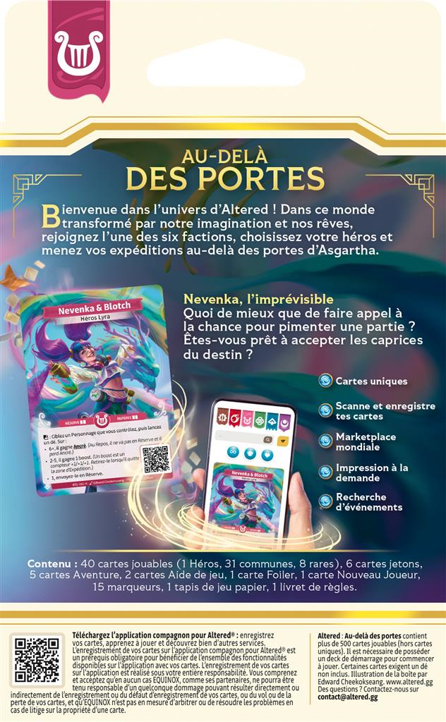 Altered : Starter Deck FR LYRA
