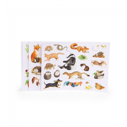 Pochette stickers Le jardinier Le Jardin du Moulin