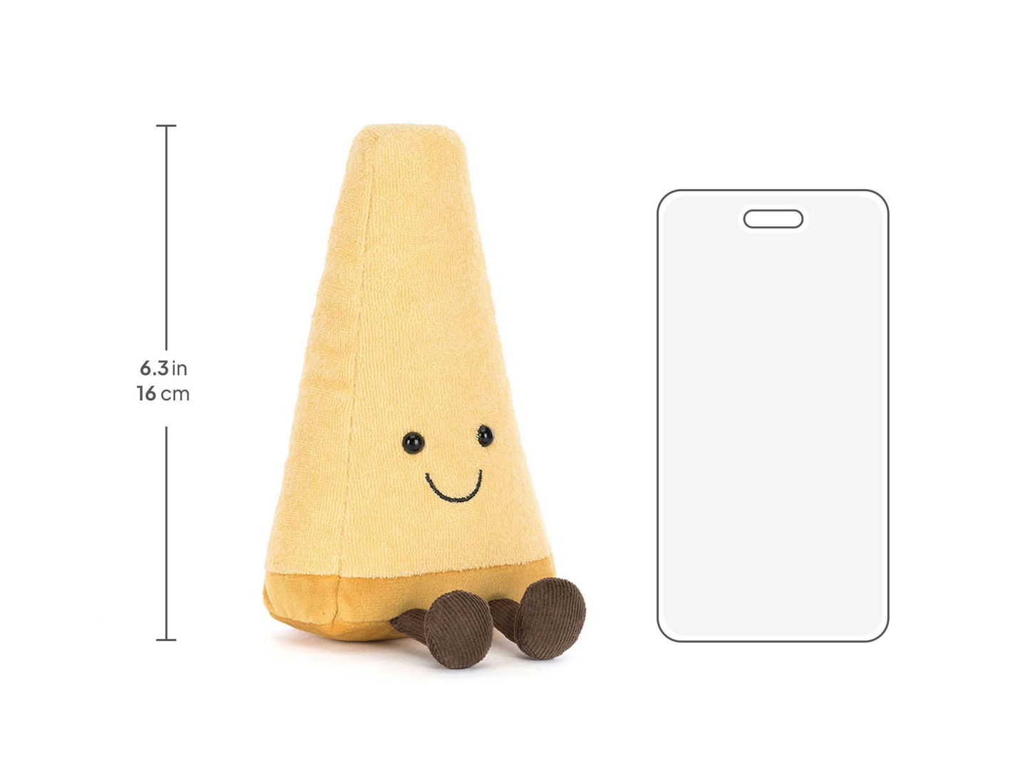 Amuseables Parmesan - 19cm x 10cm x 6cm
