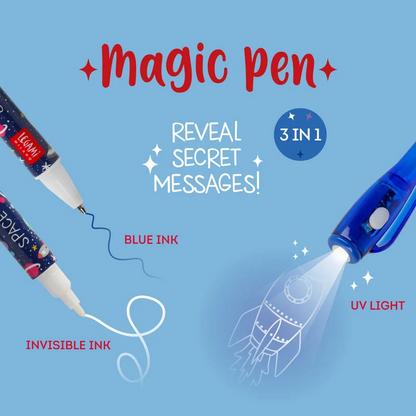 STYLO À ENCRE INVISIBLE - MAGIC PEN - SPACE