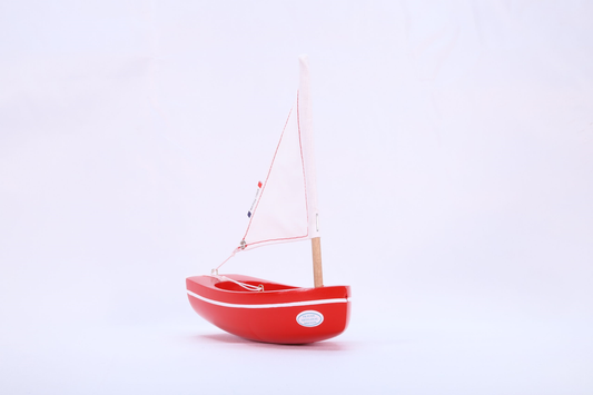 Bateau le Bâchi - 17 cm - Rouge