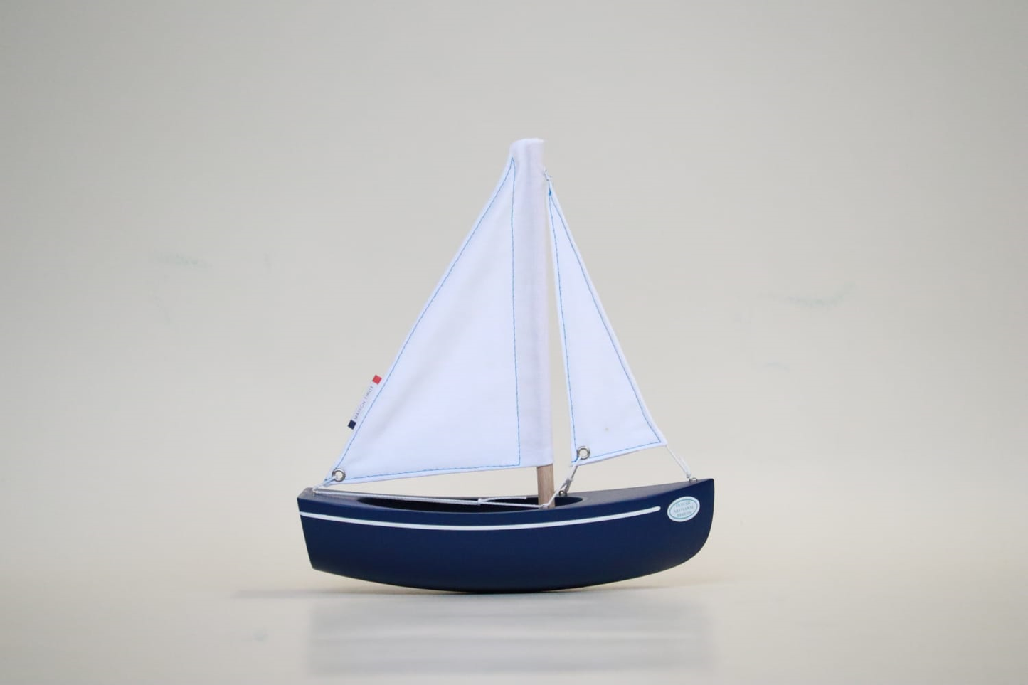 Bateau Le Sloop - 20 cm - Bleu Marine