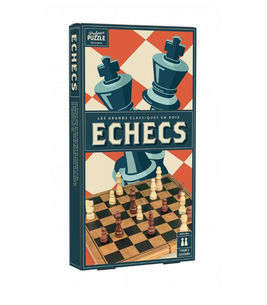 Echecs Bois Vintage