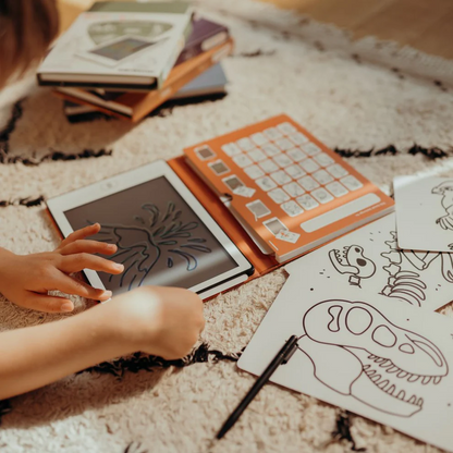 KIDYDRAW-MINI Tablette à dessin 30 Dinos