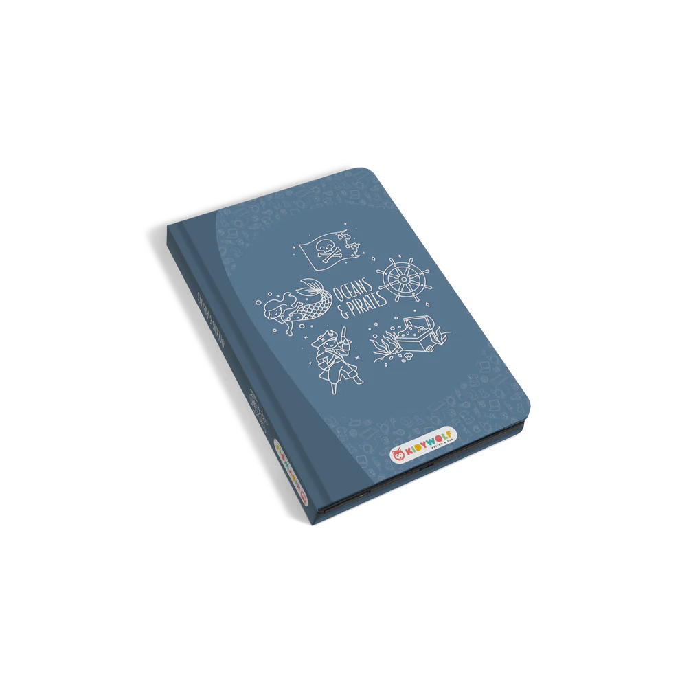 KIDYDRAW-MINI Tablette à dessin 30 Océans et pirates