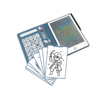 KIDYDRAW-MINI Tablette à dessin 30 Océans et pirates