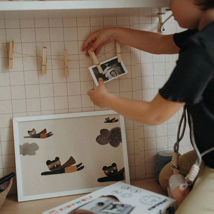 KIDYROLL 1 x 5 Stickers paper rolls for KIDYPRINT