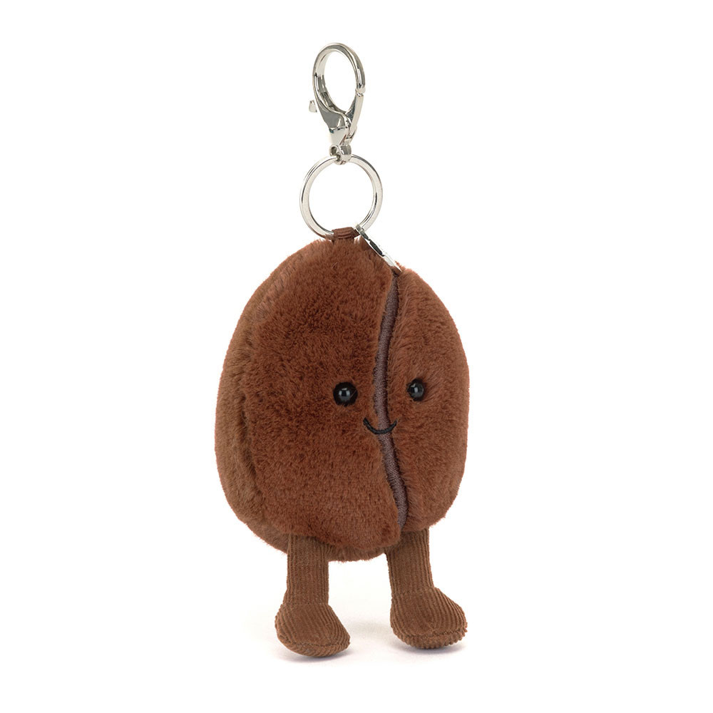 Amuseables Coffee Bean Bag Charm - 17cm x 7cm x 4cm
