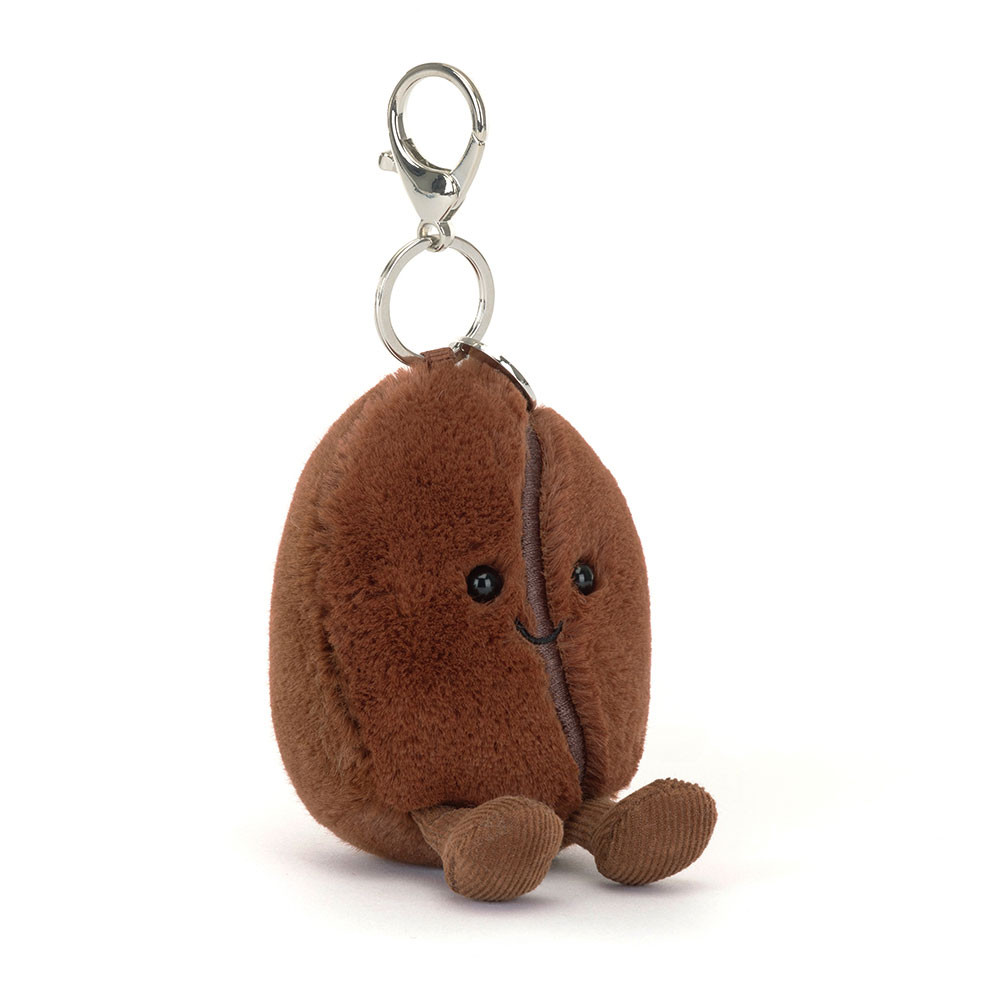 Amuseables Coffee Bean Bag Charm - 17cm x 7cm x 4cm