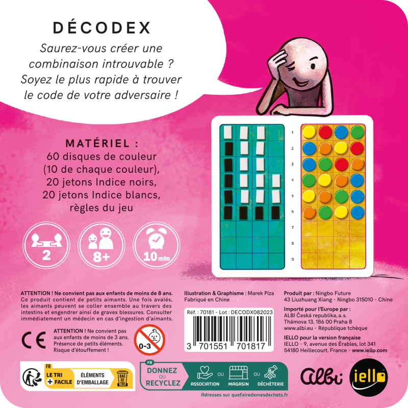 Iello - Magnétique : Decodex