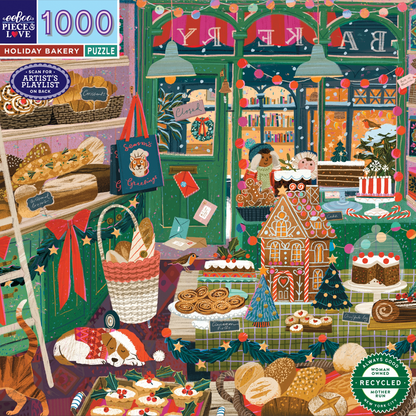 HOLIDAY BAKERY - Puzzle 1000 pièces Eeboo