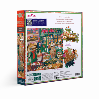 HOLIDAY BAKERY - Puzzle 1000 pièces Eeboo