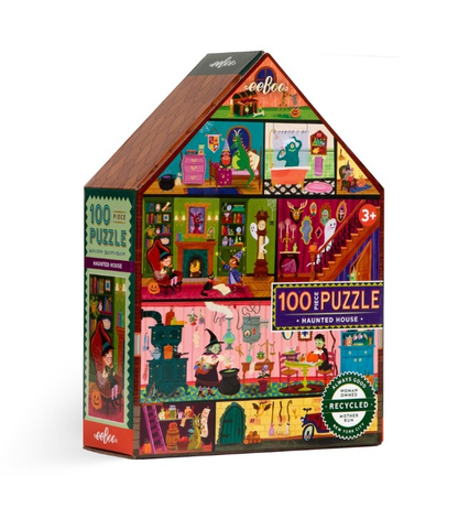 MAISON HANTEE - Puzzle 100 pièces Eeboo