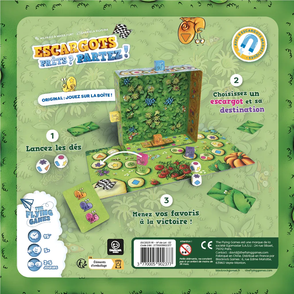 ESCARGOTS, PRETS ? PARTEZ !