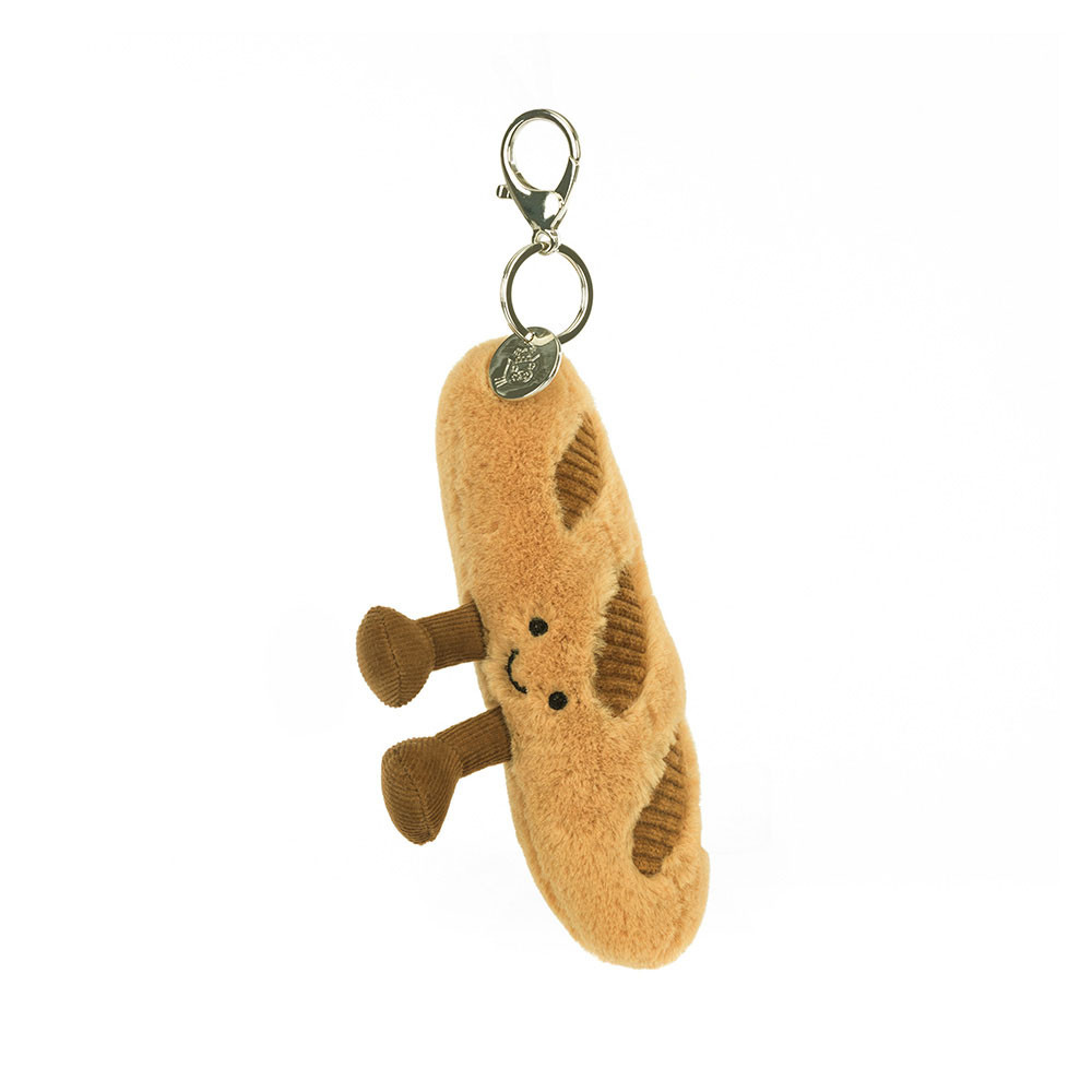 Amuseables Baguette Bag Charm - 4cm x 15cm x 8cm